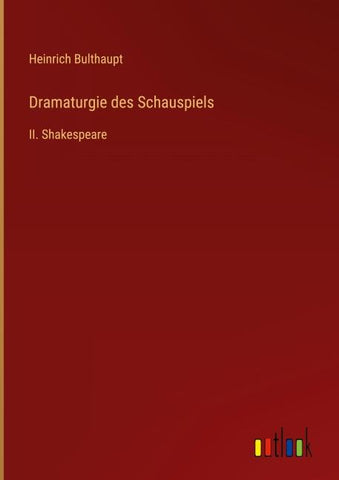 Dramaturgie des Schauspiels