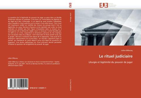 Le rituel judiciaire