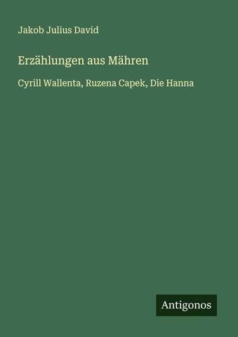 Erzählungen aus Mähren