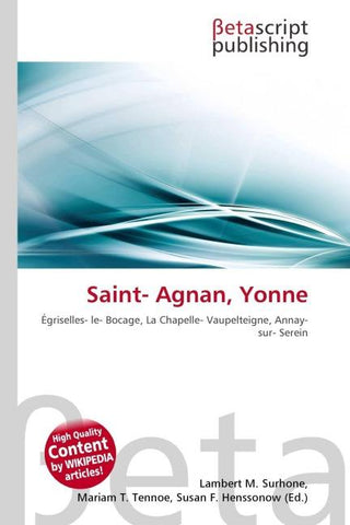Saint- Agnan, Yonne