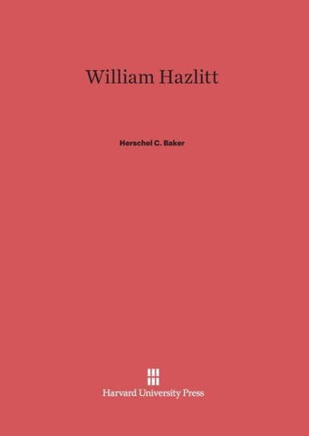 William Hazlitt