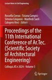 Proceedings of the 11th International Conference of Ar.Tec. (Scientific Society of Architectural Engineering)