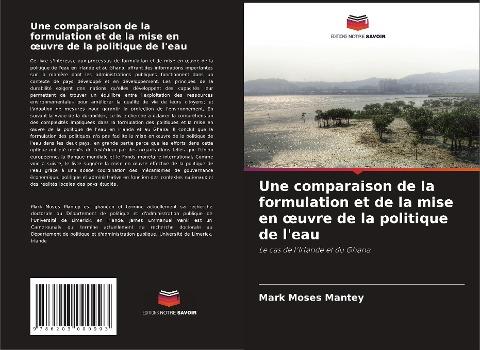 Une comparaison de la formulation et de la mise en ¿uvre de la politique de l'eau