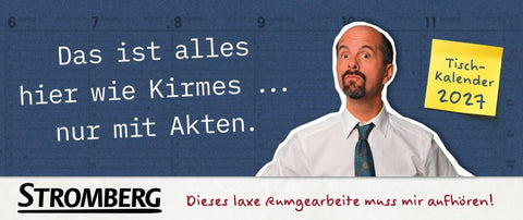 Stromberg Tischkalender 2027