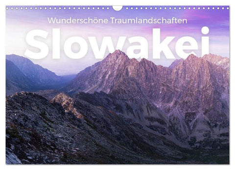 Slowakei - Wunderschöne Traumlandschaften (Wandkalender 2026 DIN A3 quer), CALVENDO Monatskalender