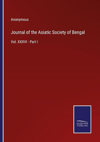 Journal of the Asiatic Society of Bengal