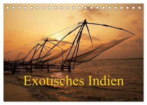 Exotisches Indien (Tischkalender 2026 DIN A5 quer), CALVENDO Monatskalender