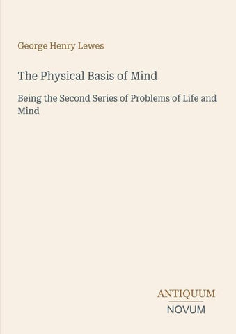 The Physical Basis of Mind