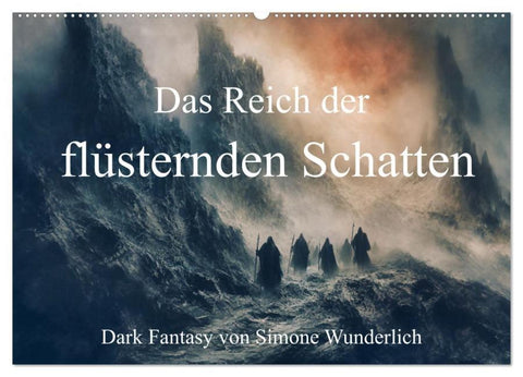 Das Reich der flüsternden Schatten (Wandkalender 2026 DIN A2 quer), CALVENDO Monatskalender