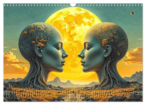 Bewusstseinsdialoge (Wandkalender 2027 DIN A3 quer), CALVENDO Monatskalender