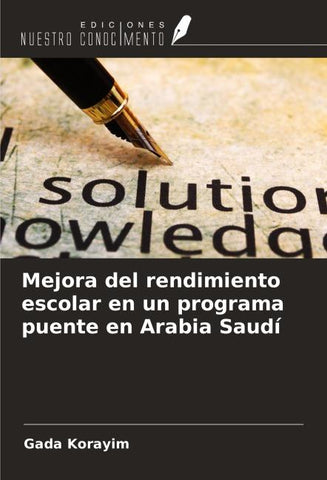 Mejora del rendimiento escolar en un programa puente en Arabia Saudí