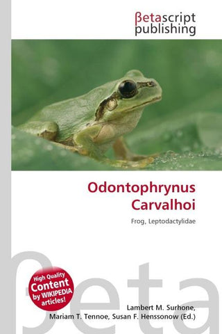 Odontophrynus Carvalhoi