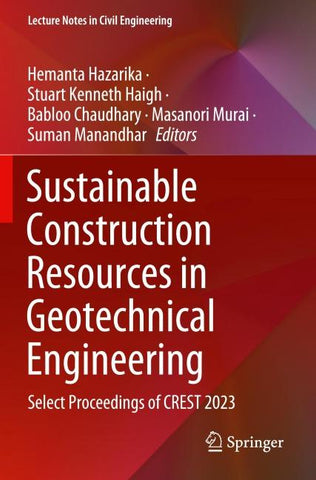 Sustainable Construction Resources in Geotechnical Engineering