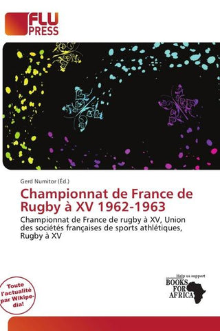 Championnat de France de Rugby à XV 1962-1963