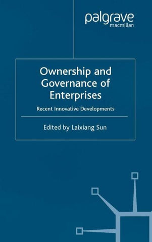 Ownership and Governance of Enterprises