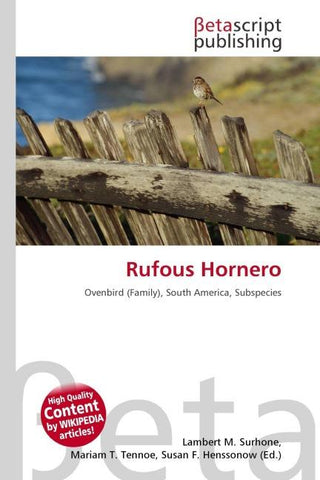 Rufous Hornero