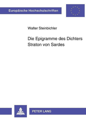 Die Epigramme des Dichters Straton von Sardes
