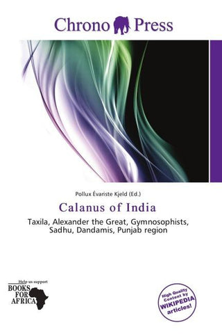 Calanus of India