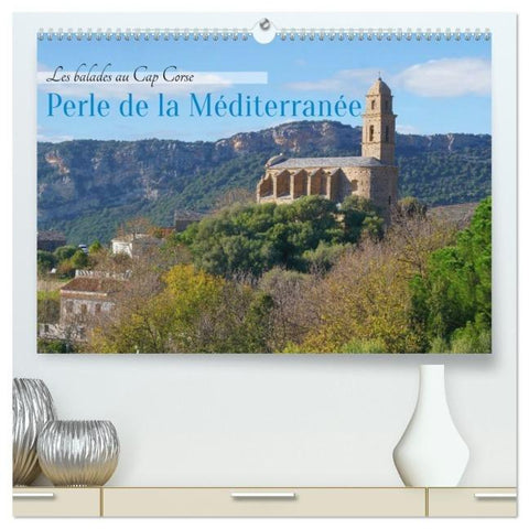 Les balades au Cap Corse (Calendrier mural 2026 DIN A2 vertical) calendrier de bureau