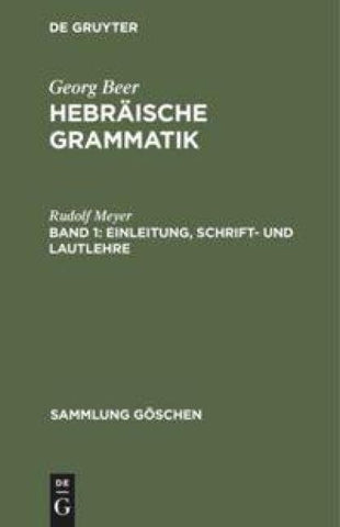 Einleitung, Schrift- und Lautlehre