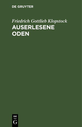 Auserlesene Oden