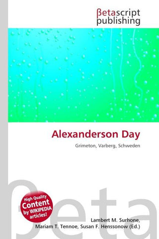 Alexanderson Day