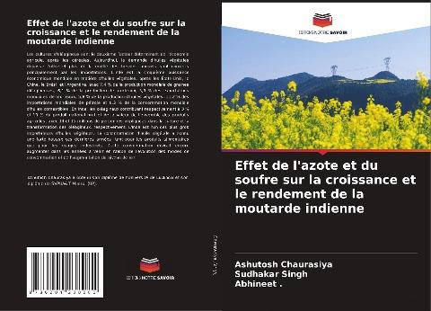 Effet de l'azote et du soufre sur la croissance et le rendement de la moutarde indienne