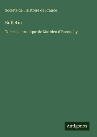 Bulletin