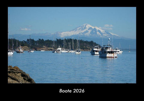 Boote 2026 Fotokalender DIN A3