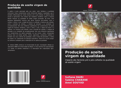 Produção de azeite virgem de qualidade