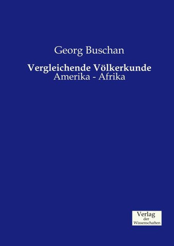 Vergleichende Völkerkunde