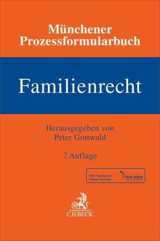 Münchener Prozessformularbuch Familienrecht