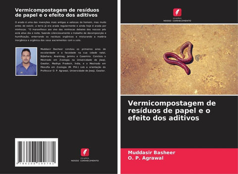 Vermicompostagem de resíduos de papel e o efeito dos aditivos