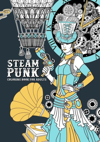 Steampunk Coloring Book for Adults