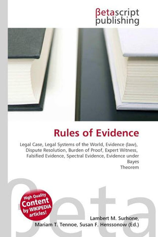 Rules of Evidence