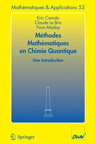 Méthodes mathématiques en chimie quantique. Une introduction