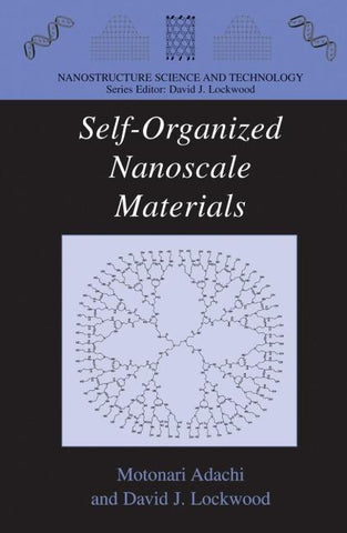 Self-Organized Nanoscale Materials