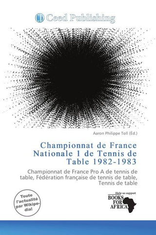Championnat de France Nationale 1 de Tennis de Table 1982-1983