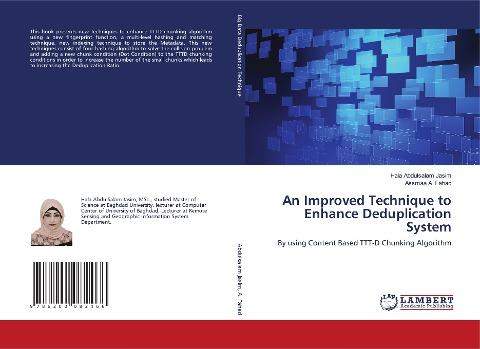 An Improved Technique to Enhance Deduplication System