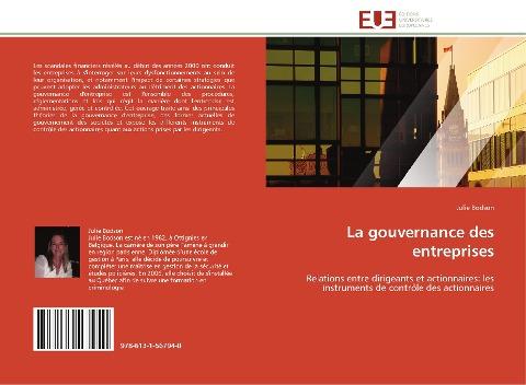 La gouvernance des entreprises