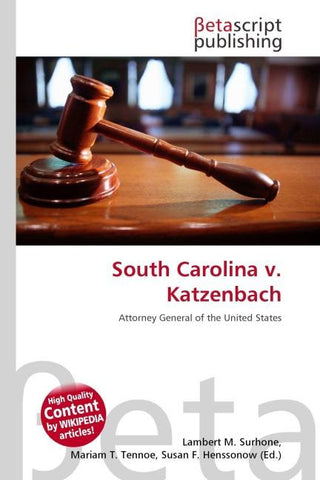 South Carolina v. Katzenbach