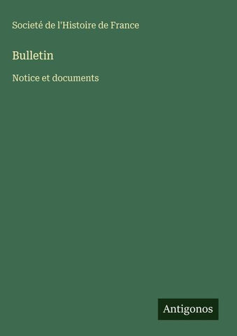Bulletin