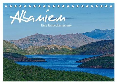 Albanien. Eine Entdeckungsreise. (Tischkalender 2026 DIN A5 quer), CALVENDO Monatskalender