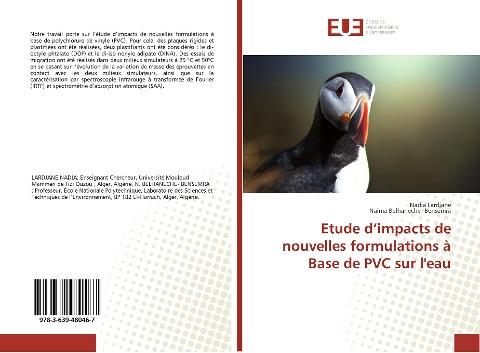 Etude d'impacts de nouvelles formulations à Base de PVC sur l'eau