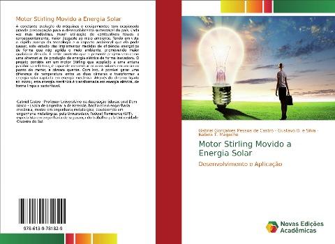 Motor Stirling Movido a Energia Solar