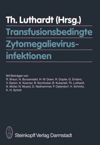 Transfusionsbedingte Zytomegalievirusinfektionen