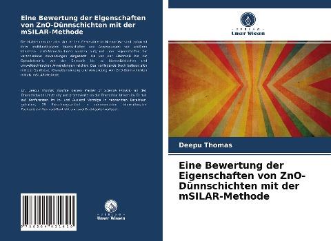 Eine Bewertung der Eigenschaften von ZnO-Dünnschichten mit der mSILAR-Methode