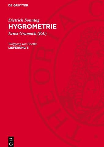 Hygrometrie. Lieferung 6
