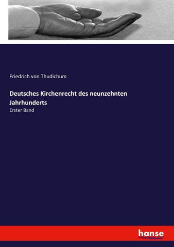 Deutsches Kirchenrecht des neunzehnten Jahrhunderts