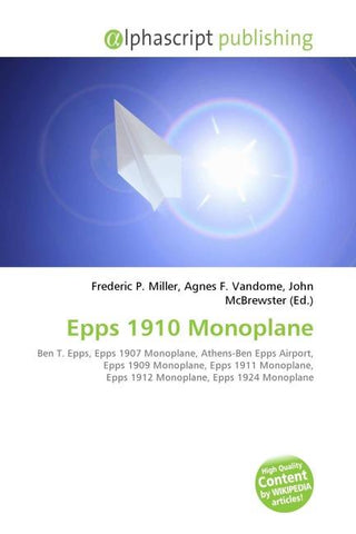 Epps 1910 Monoplane